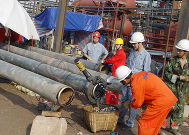 Multi - Function Cold Pipe Cutting And Beveling Machine OD Mounted