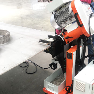 High Speed Pipe Cutting And Beveling Machine 70mm Automatic Plate