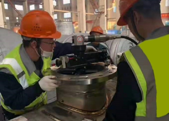 Multifunction Flange Facing Machine Inside Mounted RTJ Flange Facer Machine