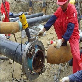 Split Frame Electric AluminumClamshell Pipe Cutter 42 R/min Rotation Speed