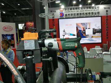 Narrow Design Cold Cutting Pipe Equipment With METABO Motor Ajustable Speed