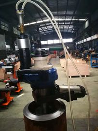 Heavy Duty Pneumatic Pipe Beveler Chamfering Machine With Long Life Time