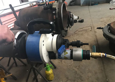 Pneumatic Stainless Steel Pipe Cutting And Beveling Machine Cold Groove Machine No Burr