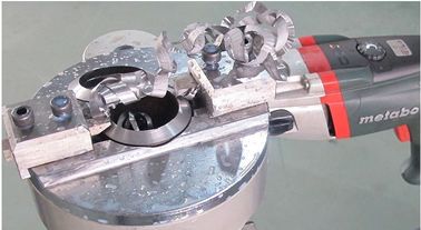 Cam Type Self Centering Cutting And Beveling Machine High Speed