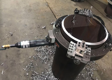 Split Frame Portable Pipe Cutting And Beveling Machine Of Stainless Steel