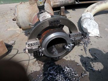 ISO Portable Edge Pipe Cutting Machine , Pipe Cutting And Beveling Equipment