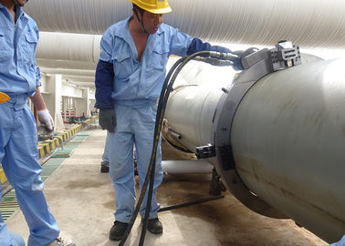 Multi - Function Cold Pipe Cutting And Beveling Machine OD Mounted