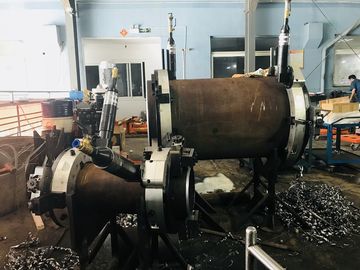 Cold Cut Pneumatic Pipe Cutting Beveling Machine Air Operated Gas Power