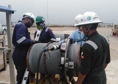 1.0MPa 2000L/Min Pneumatic Pipe Cutting Beveling Machine