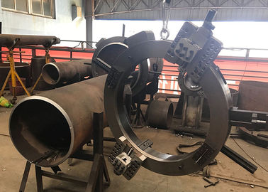 1.0MPa 2000L/Min Pneumatic Pipe Cutting Beveling Machine