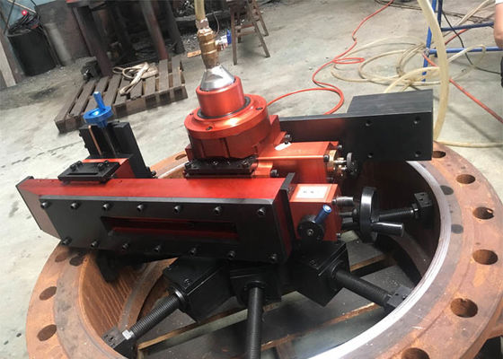 Auotomatic Feeding Pneumatic Motor Portable Flange Facing Machine