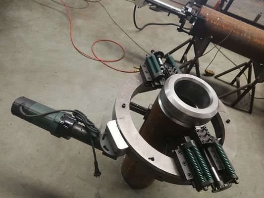610mm 11r/Min Orbital Pneumatic Pipe Cutting Beveling Machine