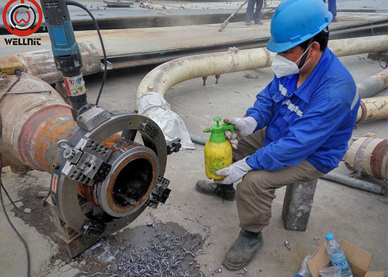 Electric Heavy Tool 25mm Pipe Cutting And Beveling Equipment