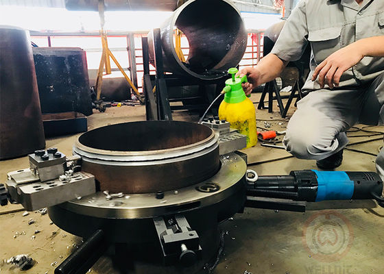 Pneumatic Driven 30mm 1.0mpa Pipe Cutting And Beveling Equipment