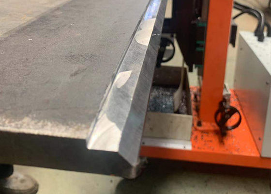 6400w Automatic Plate Edge Milling Machine 1500r/Min With 80mm Clamp