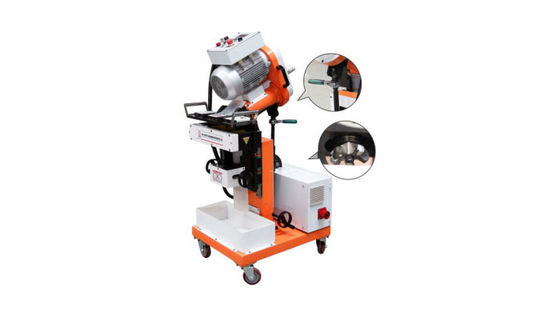 High Efficient Automatic Plate Edge Milling Machine 40mm Clamp Thickness