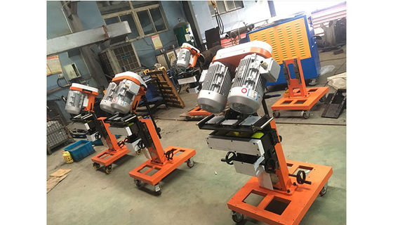 6400W 60mm Thick 1500r/Min Steel Plate Beveling Machine Powerful With Two Motors More Stronger