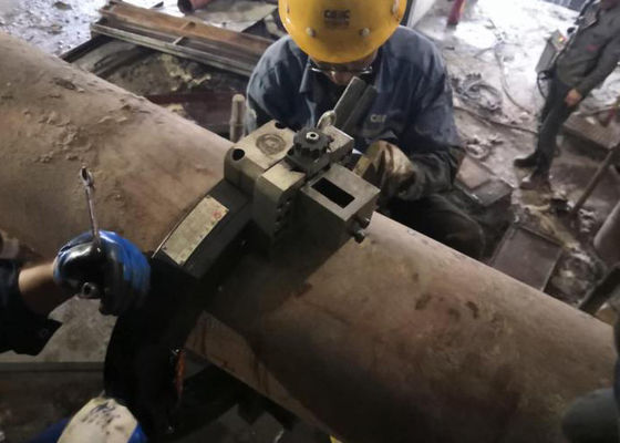 Stainless Pipe Cutting Beveling Machine Pneumatic Pipe Bevel Cutter