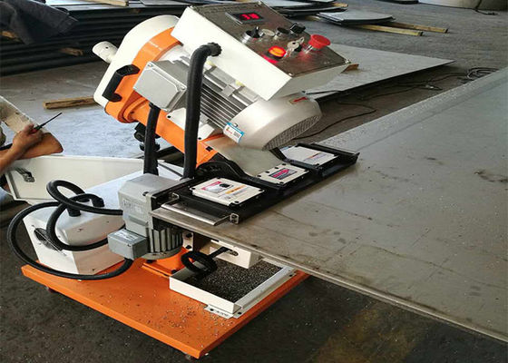 3400W 40mm Plate Edge Milling Machine With 60 Degrees Groove