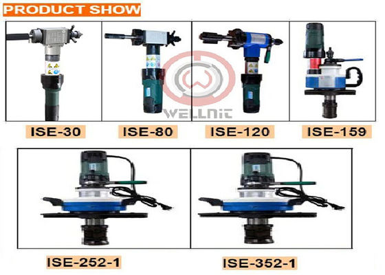 Stainless Steel Pipe Chamfering Handheld Beveling Tool 55r/Min