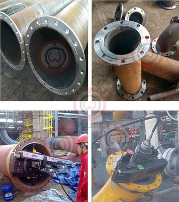 42r/Min 50mm Mounted Flange Facing Machine Symmetrical Plate Structure