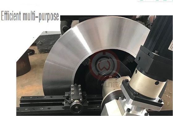 42r/Min 50mm Mounted Flange Facing Machine Symmetrical Plate Structure