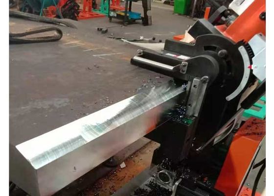 Adjustable Feed Ra 3.2 Plate Beveling Equipment With Side Clamp