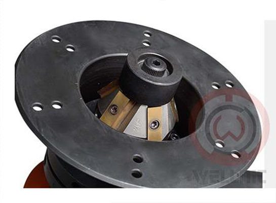 Welding Plate Metal Edge Chamfering Beveling Machine 15mm Thickness 7500r/Min