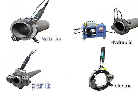 Chamfering Electric Pipe Cutting And Beveling Machine 2KW