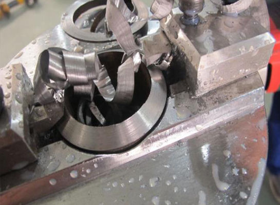 Aluminum Alloy Clamped Pipe Chamfering Machine Thickness 12mm
