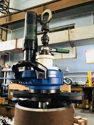 Internal Expansion Pipe Cutting And Beveling Machine Chamfering