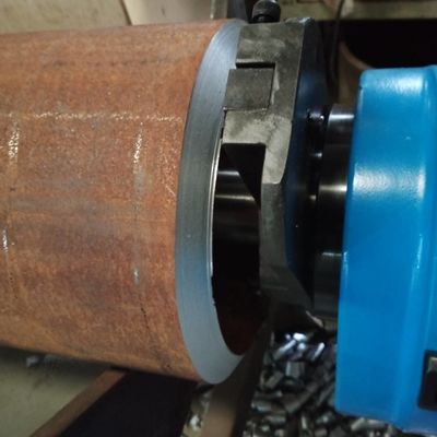 Internal Expansion Pipe Cutting And Beveling Machine Chamfering