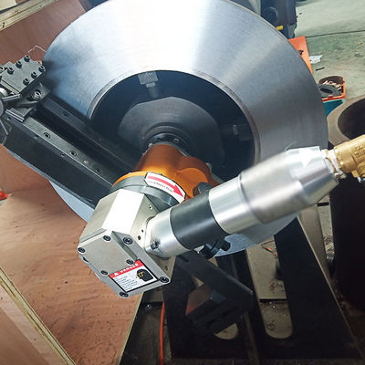 42r/Min 50mm Mounted Flange Facing Machine Symmetrical Plate Structure