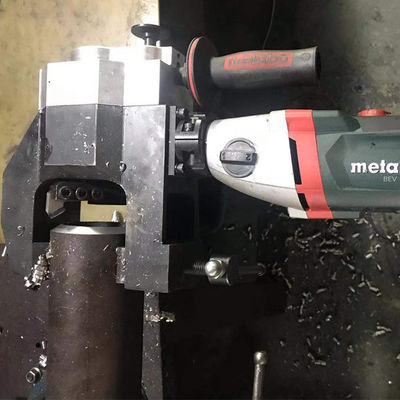 Outer Clamp Electric Pipe Beveling Machine Chamfering Automatic Feed