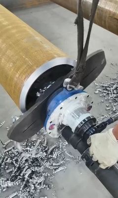Internal Expansion Portable Pipe Beveling Machine Electric Chamfering