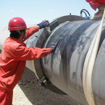High Finish Pipe Cutting And Beveling Machine OD Mounted