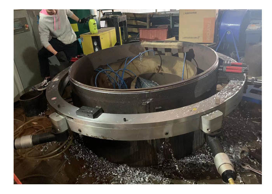 Split Frame Pipe Cold Cutting And Beveling Machine Pnuematic Cutter