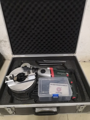 114mm Portable Pipe Cutter Steel Cutting Beveling Machine
